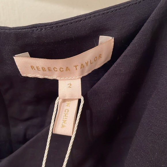 Mormon wives Black v neck short dress size2 extra small with a bumble hem nwt - Picture 6 of 9